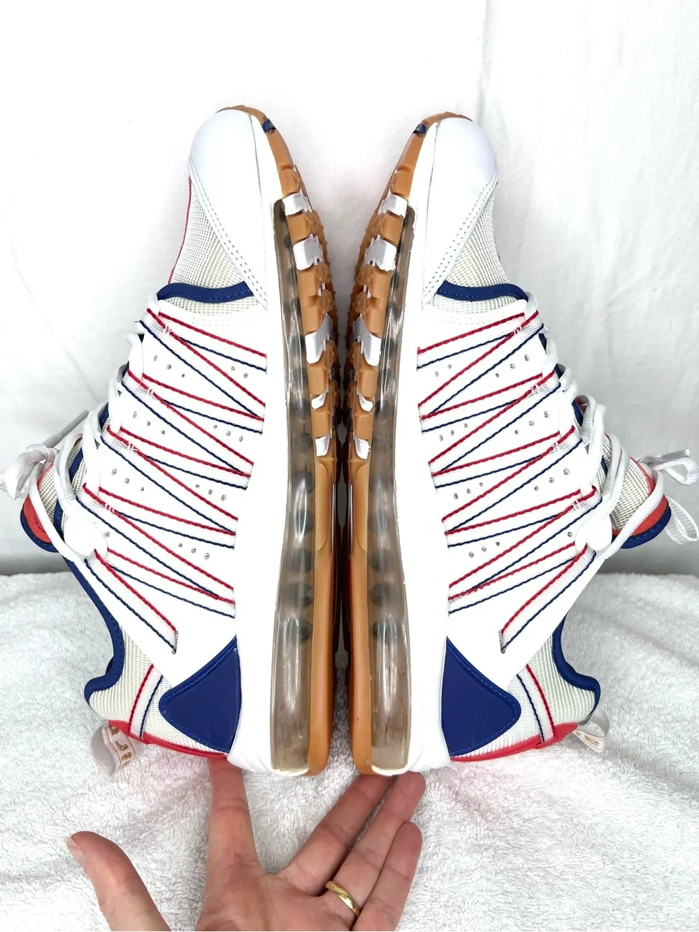 Nike Zoom Haven 97 CLOT White Royal Red Sneakers Men's Size 10.5 AO2134-101 NWOB